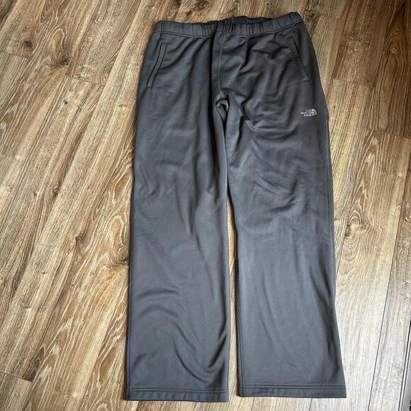 The North Face Size XL Men Gray Stretch Waist Pull On Fleece Lined Track Pants - Picture 1 of 8